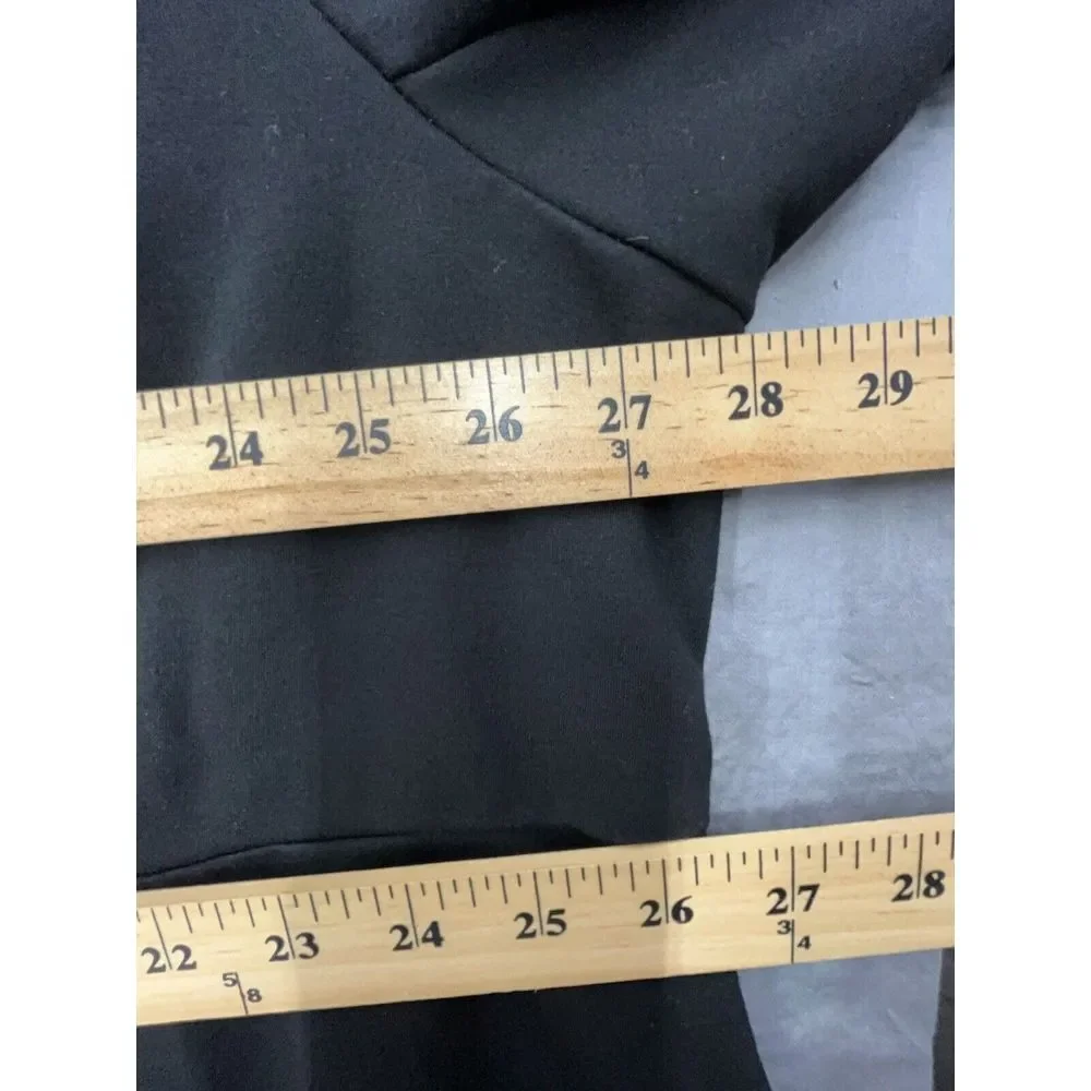 Studio By Torrid Blazer 5 Black Ponte Peplum Stretch Jacket Versatile Career - Picture 8 of 11